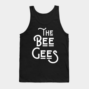 Bee gees vintage text Tank Top